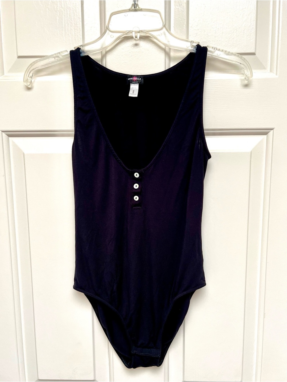 Cosabella black bodysuit, M